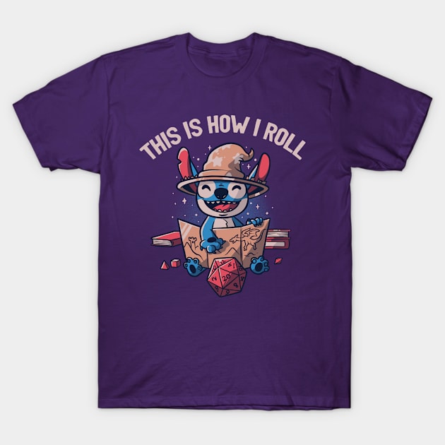 This is How I Roll Cute Experiment Nerd Gift T-Shirt by koalastudio